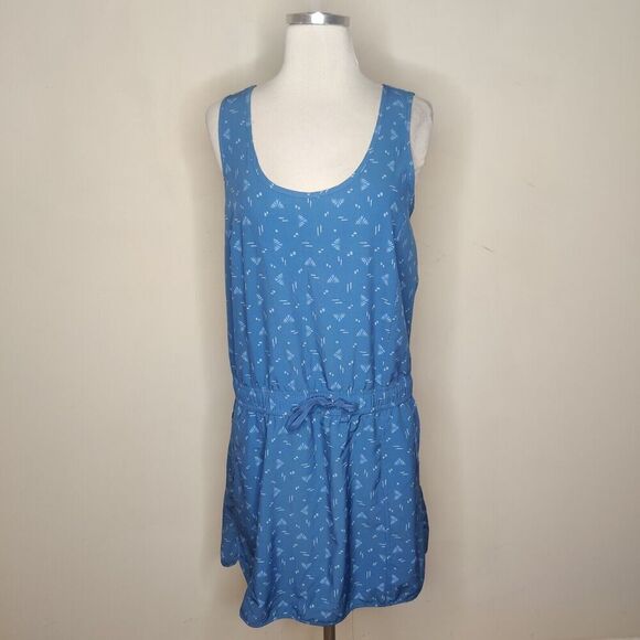 Mountain And Isles Dress Drawstring Pockets Stretch Lightweight - Picture 2 of 10